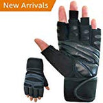 Fantran Padded Gloves With Wrist Wraps Protection and Silicone Gel, Best For Weight Lifting, Fitness, Workout, Cross Training, Suits Men & Women by Fantran