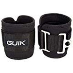 GUIK Sports Fitness Padded Ankle Straps for Cable Machines - Metal Buckle, Adjustable Comfort fit, Abs Glute & Leg Workouts - for Men & Women