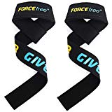 orcefree+ Lifting Straps Padded Cotton Wrist Protector for Weightlifting, Strength Training, Powerlifting, Bodybuilding, Gym Workout-Suitable for Men & Women